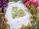 Counted Cross Stitch Kit Summer Harvest / Récolte d'été, LETISTITCH, L8088