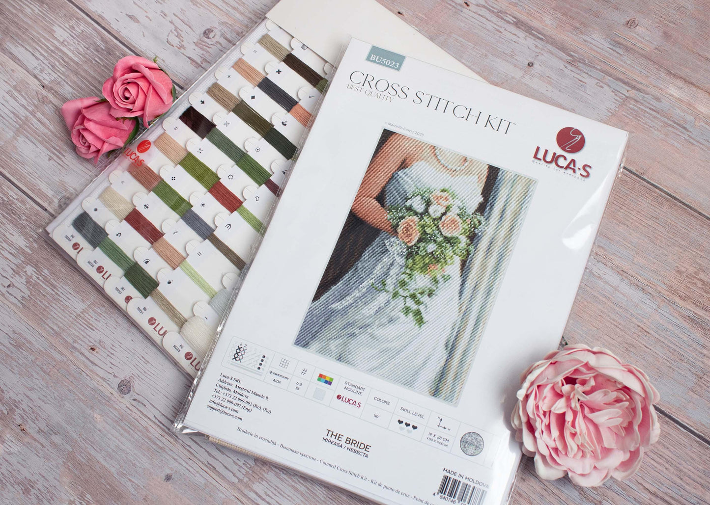 Counted Cross Stitch Kit Luca-S - The Bride, BU5023