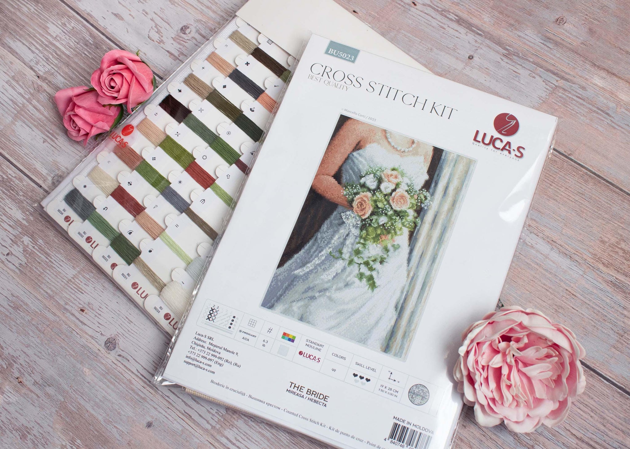 Counted Cross Stitch Kit Luca-S - The Bride, BU5023