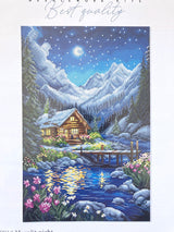 Counted Cross Stitch Kit LETISTITCH  Moonlit night, L9916
