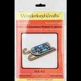Beaded Sled Stitch Kit: Plywood Embroidery Craft (LK-472)
