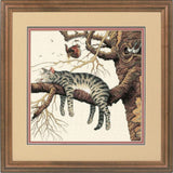 Dimensions Charles Wysocki Too Pooped 35087, Counted Cross Stitch Kit, 14 Count Ivory Aida