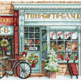 Dimensions Gold Collection Petites Counted Cross Stitch Kit Toy Shoppe, 70-08900