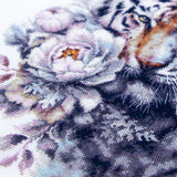 Magic Needle Counted Cross Stitch Kit The White Tiger, 70-14