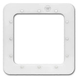 Plastic Embroidery Hoop with Magnetic Holders, silver pattern: 4"x4" Mill Hill Compatible