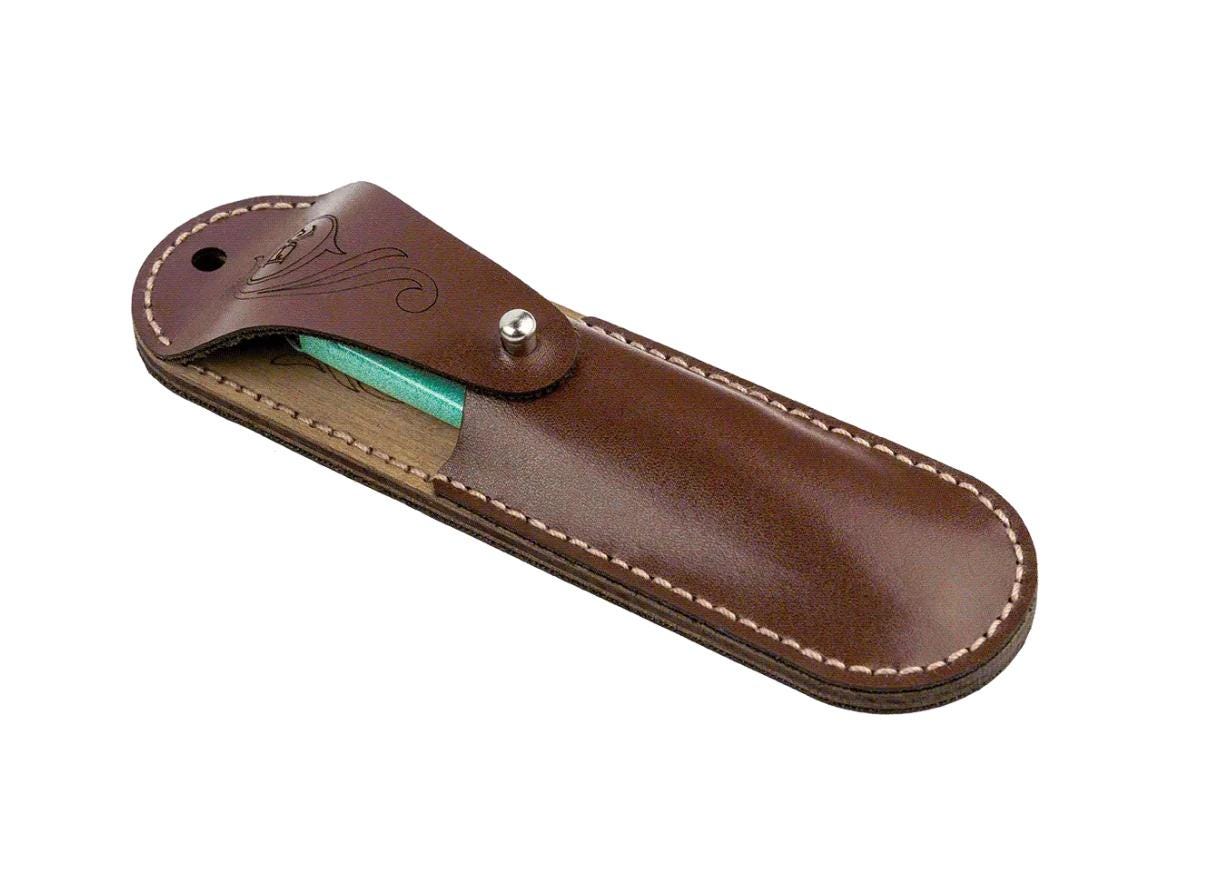 DIY Faux Leather Scissor Case Kit: Embroidery flower Pattern