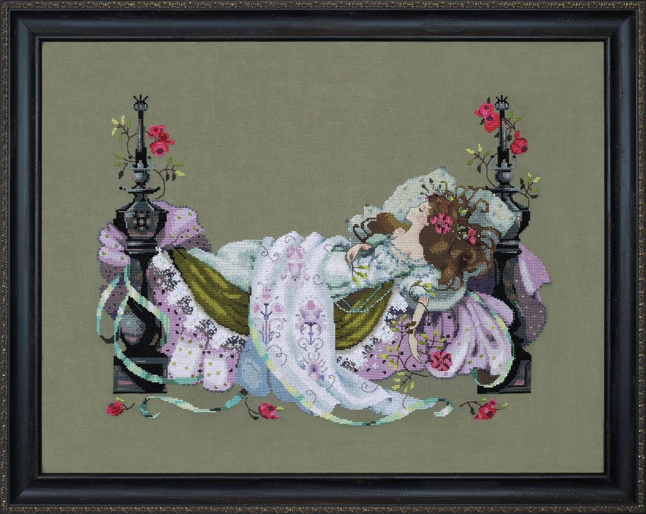 Mirabilia - Rosamund cross stitch pattern only, MD-181