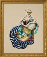 Mirabilia - Portrait of Lady M cross stitch pattern and Embellishment pack, MD-200, MD-200E