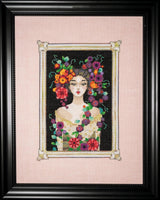 Mirabilia - Camille in Bloom cross stitch pattern only, MD-186