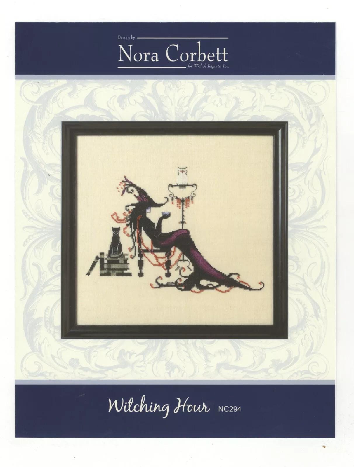 Bewitching Pixies - Witching Hour Cross Stitch Chart Pattern by Nora Corbett NC294