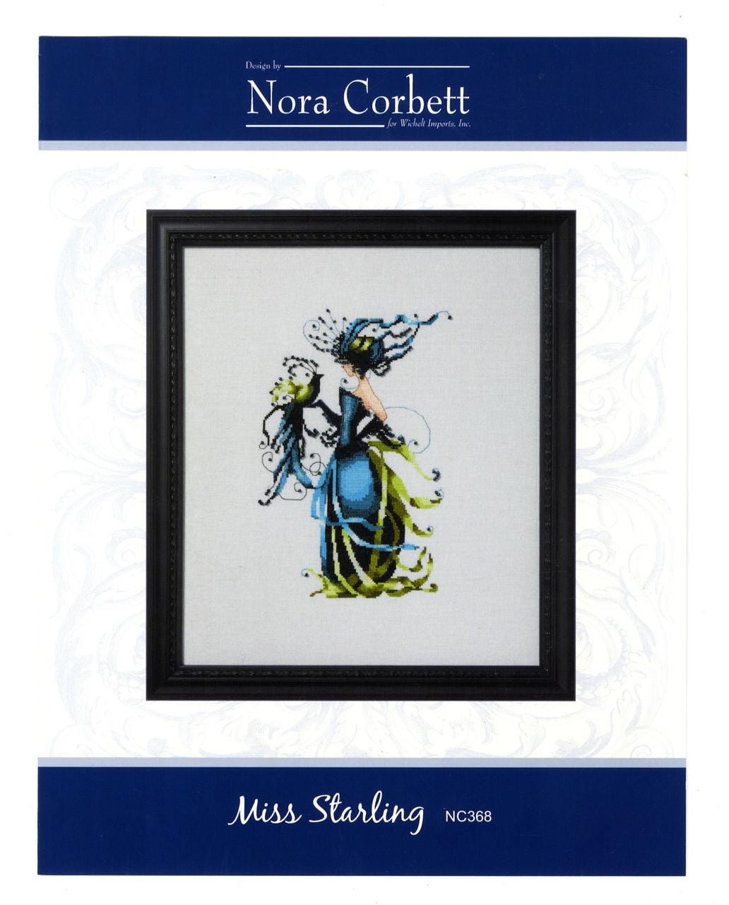 Daughters Of The Wild - Miss Starling Cross Stitch Chart Pattern by Nora Corbett NC368