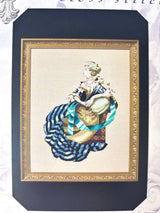 Mirabilia - Portrait of Lady M cross stitch pattern and Embellishment pack, MD-200, MD-200E