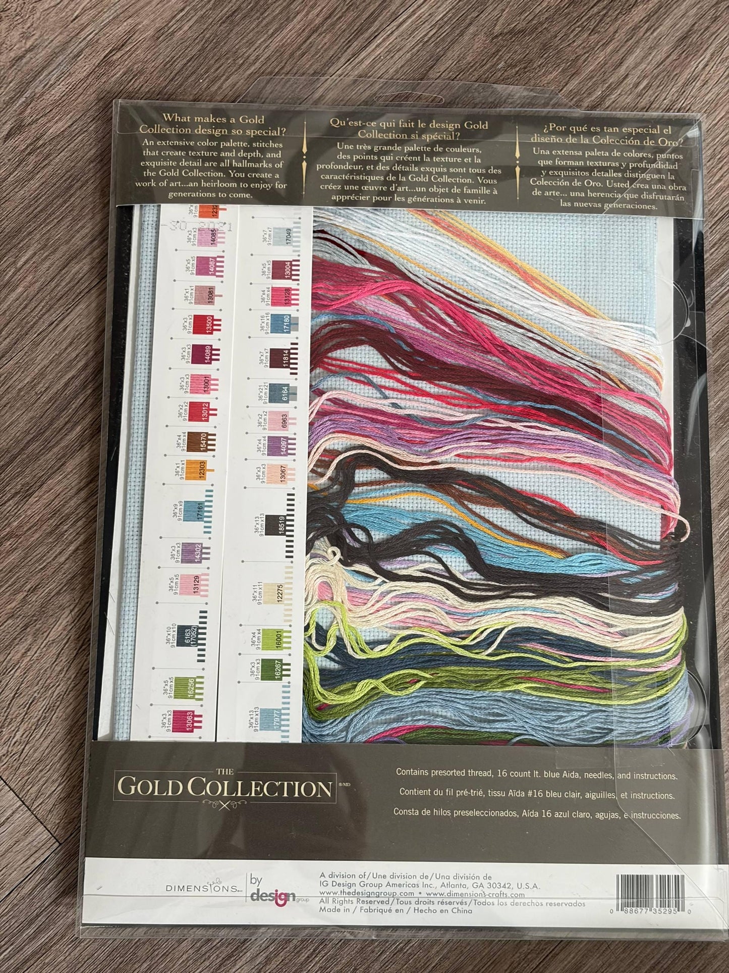 Dimensions Gold Collection Counted Cross Stitch Kit Marys Bouquet (16 Count), 70-35295