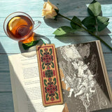 Bookmark set Craft cardboard embroidery kit "Art Nouveau"
