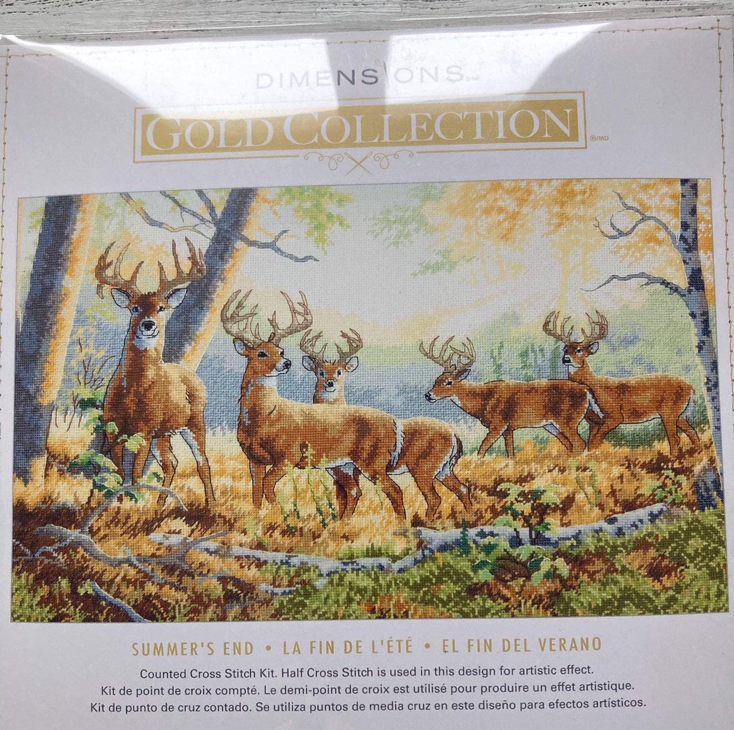 Dimensions Counted Cross Stitch Summer's End, Gold Collection, 70-35320