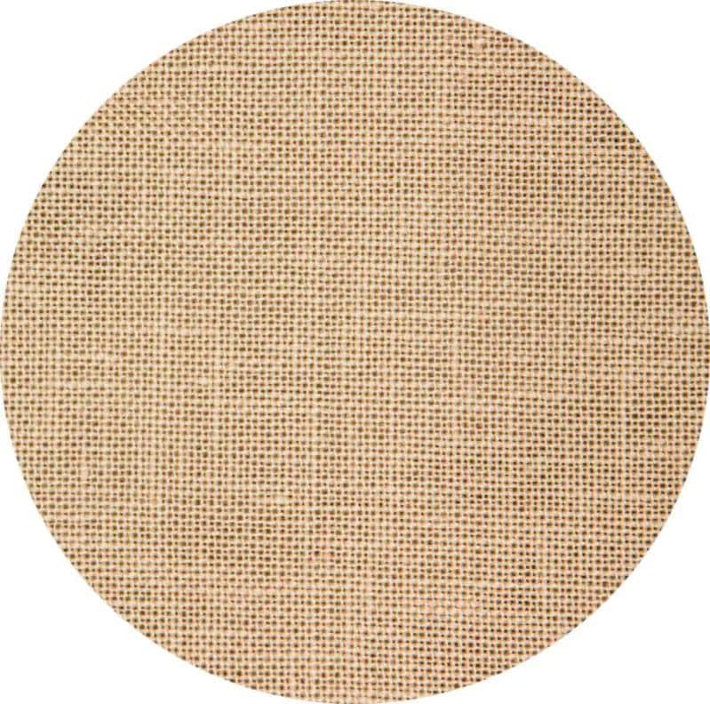 Linen Evenweave cross stitch Fabric 32ct Zweigart Belfast: Light Mocha