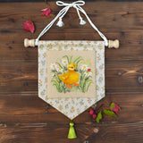 Little Goose and Ladybug Cross Stitch Kit X-1212, Tela artis , evenweave 32ct