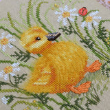 Little Goose and Ladybug Cross Stitch Kit X-1212, Tela artis , evenweave 32ct